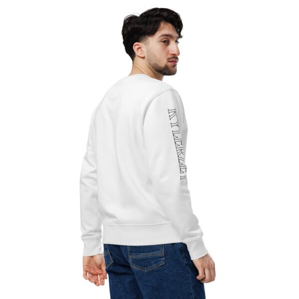 KYLERZET : Solo Leveling Organic Cotton Sweatshirt Front side Embroidered Name