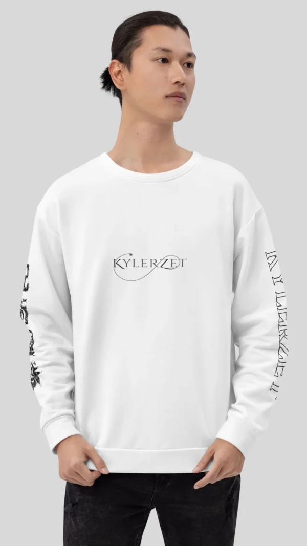 KYLERZET Jujutsu Kaisen Sukuna Print Organic Cotton Sweatshirt