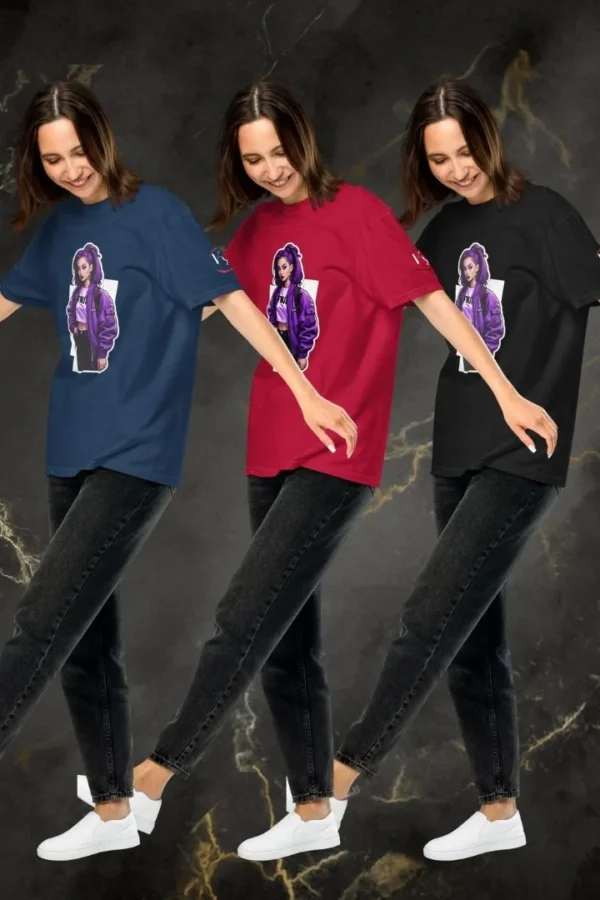 KYLERZET Level Up - Gaming Girl Graphic Tee