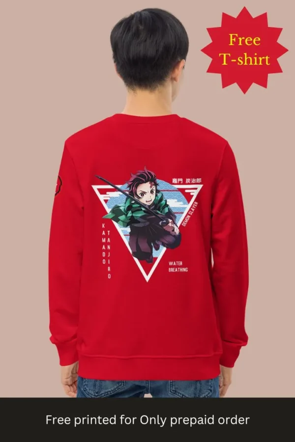 Kylerzet Demon Slayer Spirit - Tanjiro Kamado Sweatshirt