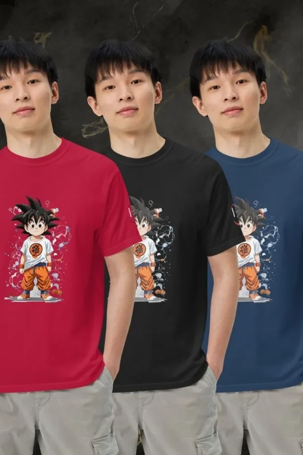 KYLERZET: Power Unleashed - Colorful Goku Graphic Tee