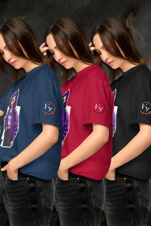 KYLERZET Level Up - Gaming Girl Graphic Tee