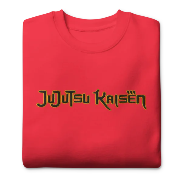 KYLERZET Sukuna Anime Print & Embroidery Sweatshirt – Dual-Sided Design in Premium Organic Cotton