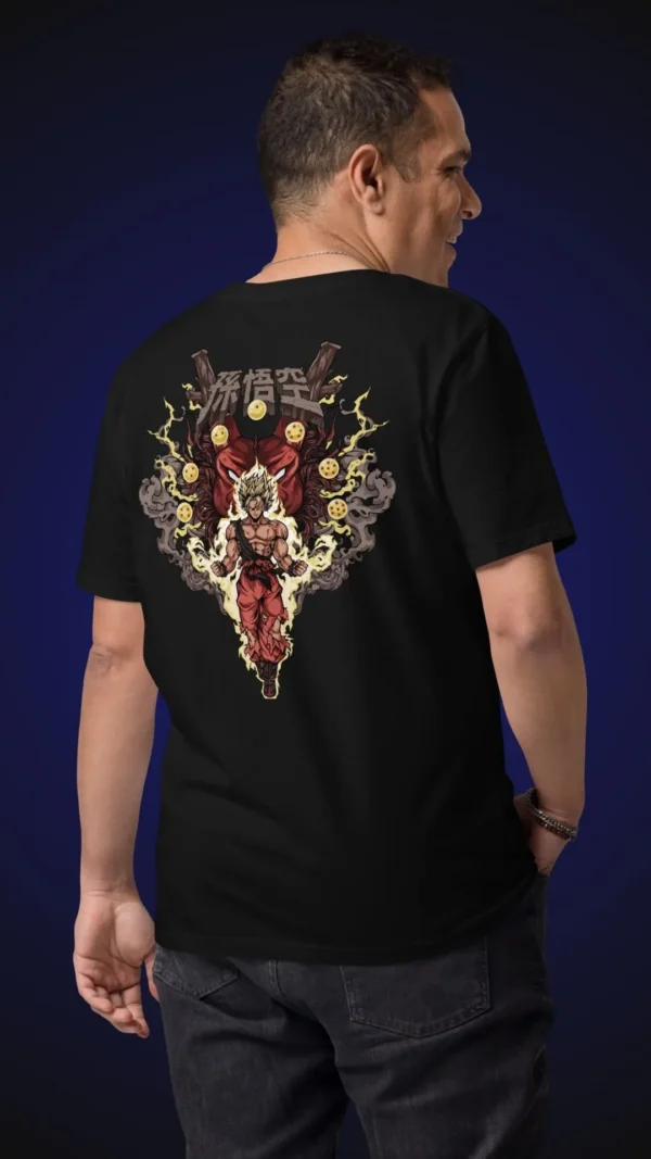Kylerzet Super Saiyan Power – Goku Graphic T-Shirt