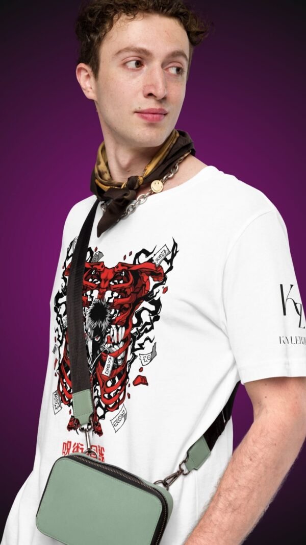 Cursed King – Sukuna in Bone Cage Graphic T-Shirt