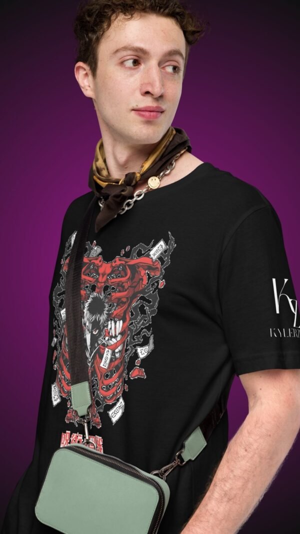 Cursed King – Sukuna in Bone Cage Graphic T-Shirt
