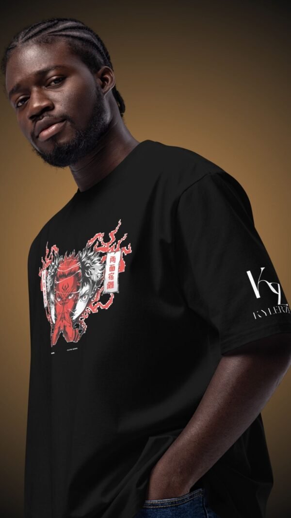 Dual Souls – Sukuna & Yuji Itadori Face-Off Graphic T-Shirt