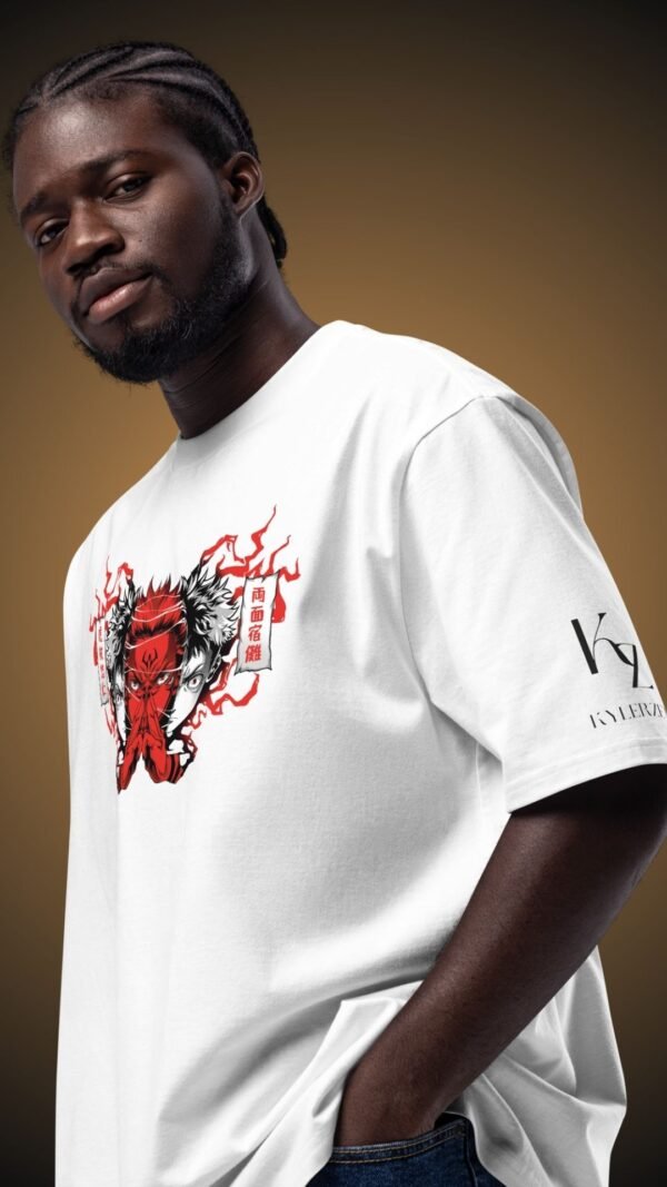 Dual Souls – Sukuna & Yuji Itadori Face-Off Graphic T-Shirt